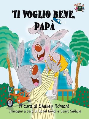 cover image of Ti voglio bene, papà (Italian Children's Book)